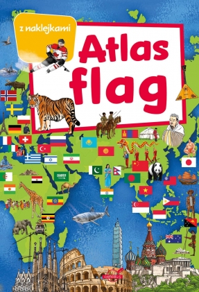 Atlas flag z naklejkami