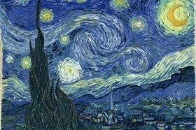Vincent van Gogh, Gwiaździsta noc, 1889, Museum of Modern Art